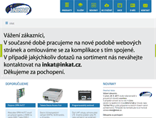Tablet Screenshot of inkat.cz
